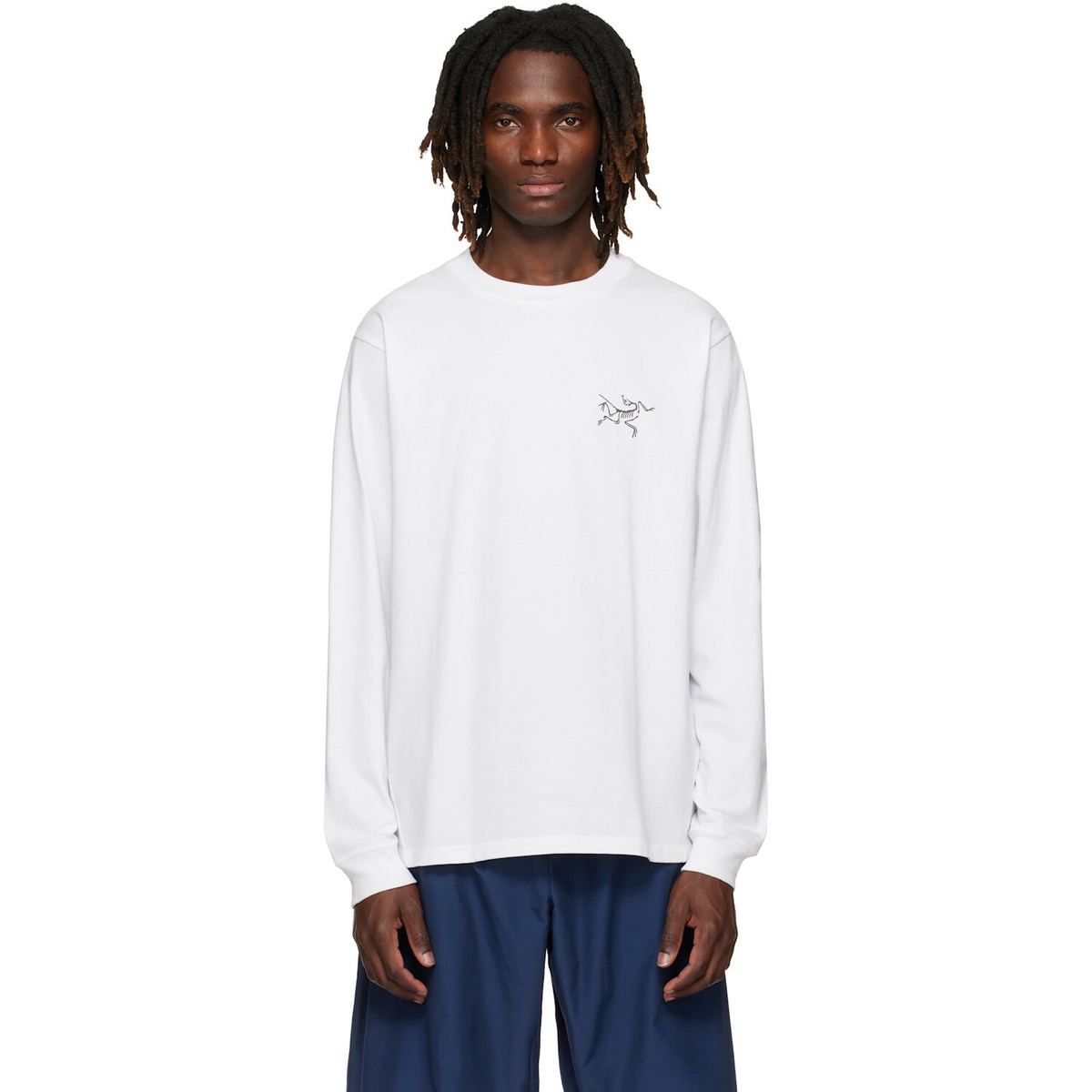 Arc'teryx White Kragg Cotton LS T-shirt