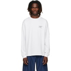 Arc'teryx White Kragg Cotton LS T-shirt