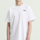 The North Face Men's Stone Logo Relaxed T-Shirt in Tnf White