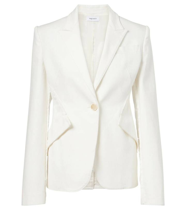 Photo: McQueen Denim blazer