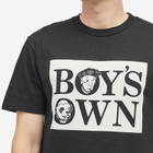 Boys Own Men's Boy’S Own Classic Box Logo T Shirt in Black