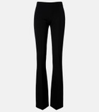 The Row Fabien wool cady flared pants