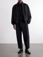 Graphpaper - Wide-Leg Pleated PERTEX® EQUILIBRIUM Trousers - Black