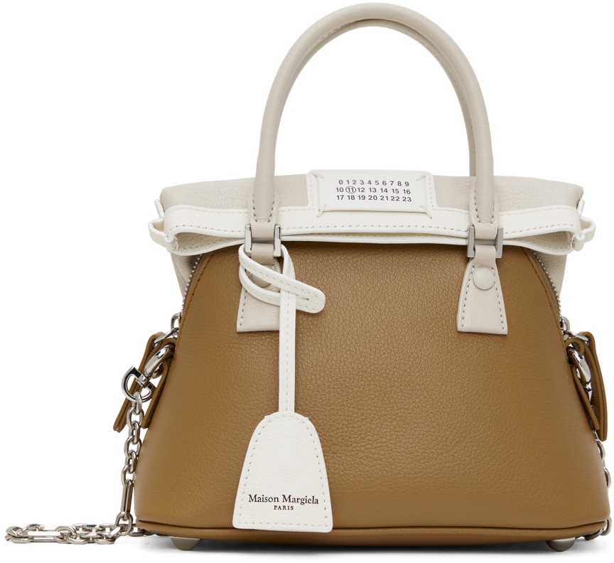 Maison Margiela Tan & Beige Micro 5AC Classique Bag Maison Margiela