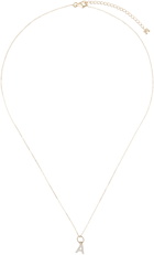 Mateo Gold Diamond Initial Necklace, A–Z