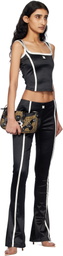 MISBHV Black St Germain Flared Leggings
