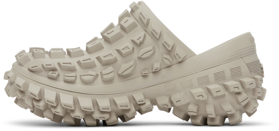 Balenciaga Beige Bouncer Clogs Balenciaga