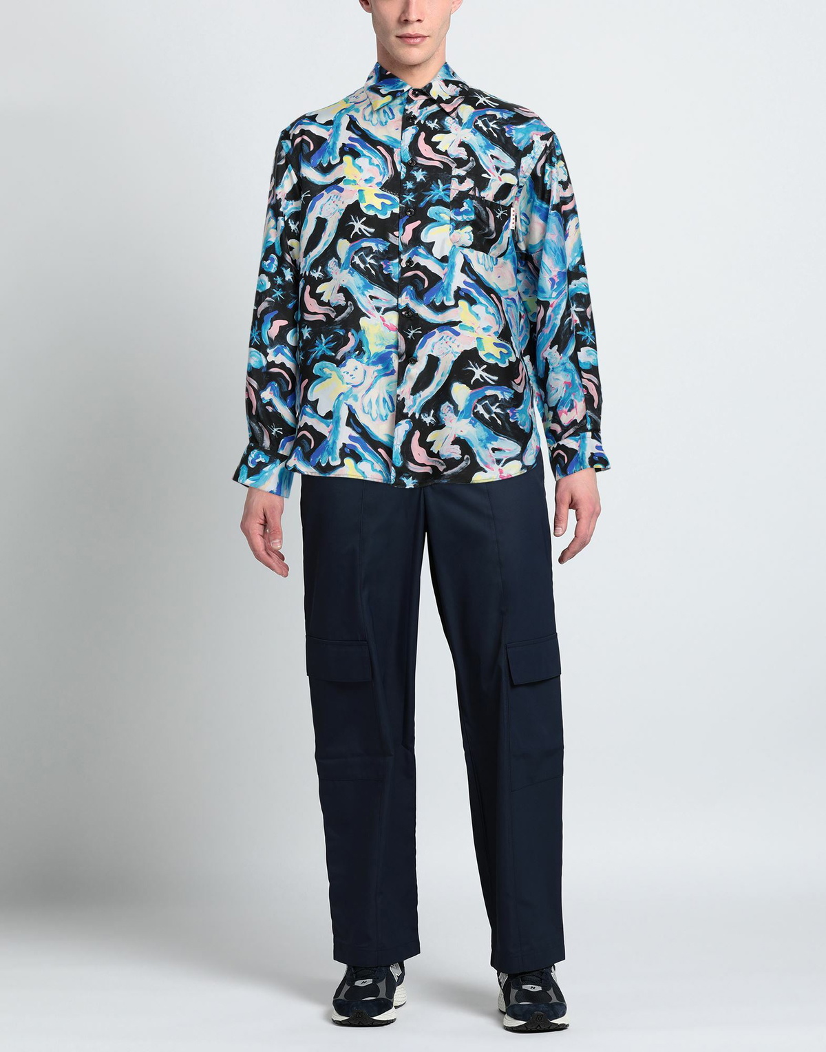 Marni Mens Shirt in Black