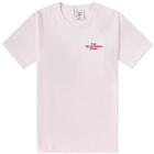 Alltimers Men's Embroidered Never Ending Story T-Shirt in Pink