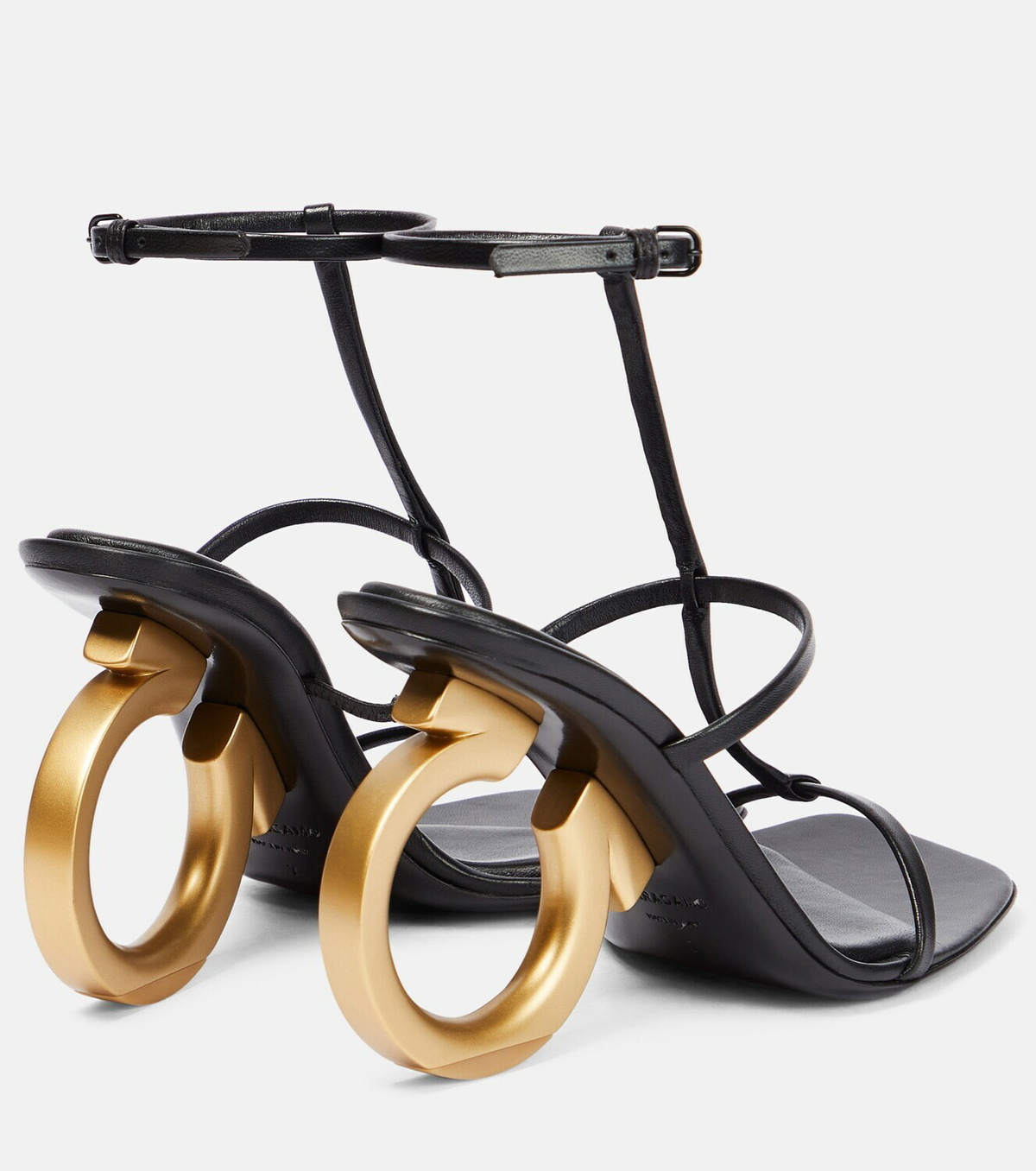 Ferragamo - Elina leather sandals Salvatore Ferragamo
