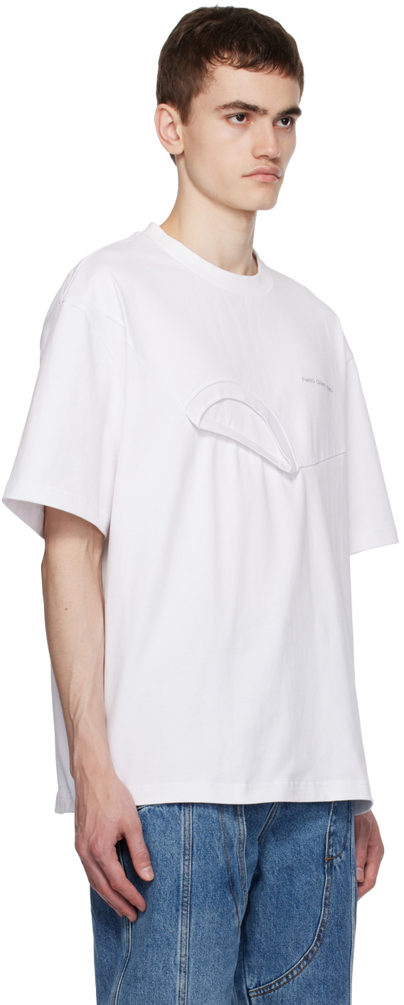 Feng Chen Wang White Layered T-Shirt Feng Chen Wang