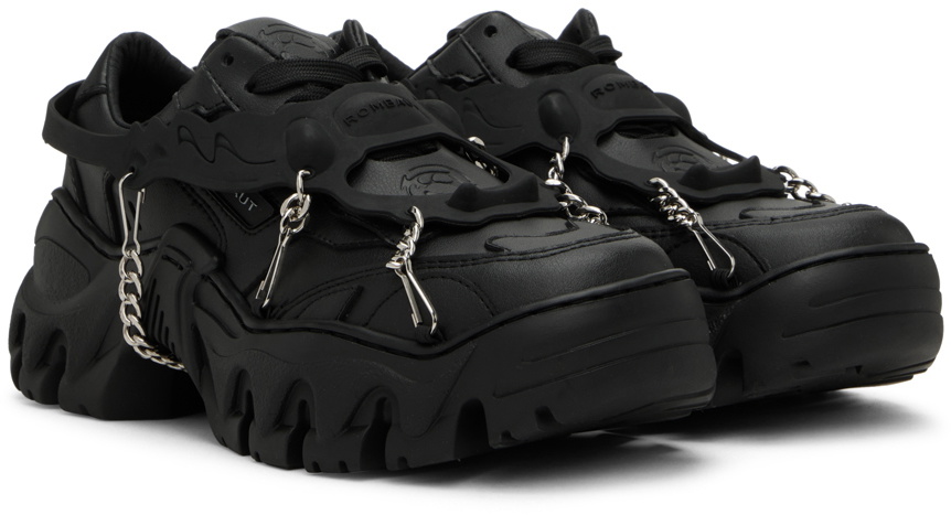 Rombaut Black Boccaccio II Harness Sneakers
