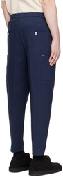 Drôle De Monsieur Navy 'Le Pantalon Signature' Cargo Pants