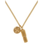 Ambush Gold Pill Charm Necklace