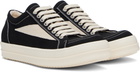 Rick Owens DRKSHDW Black Hollywood Vintage Sneaks Sneakers