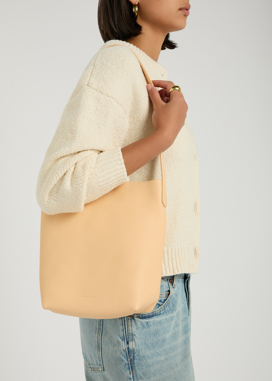 Mansur Gavriel Everyday Cabas Grained Leather Shoulder bag - Yellow - One Size