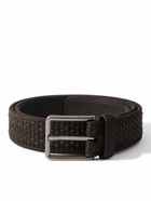 Zegna - 3cm PELLETESSUTA™ Leather Belt - Brown