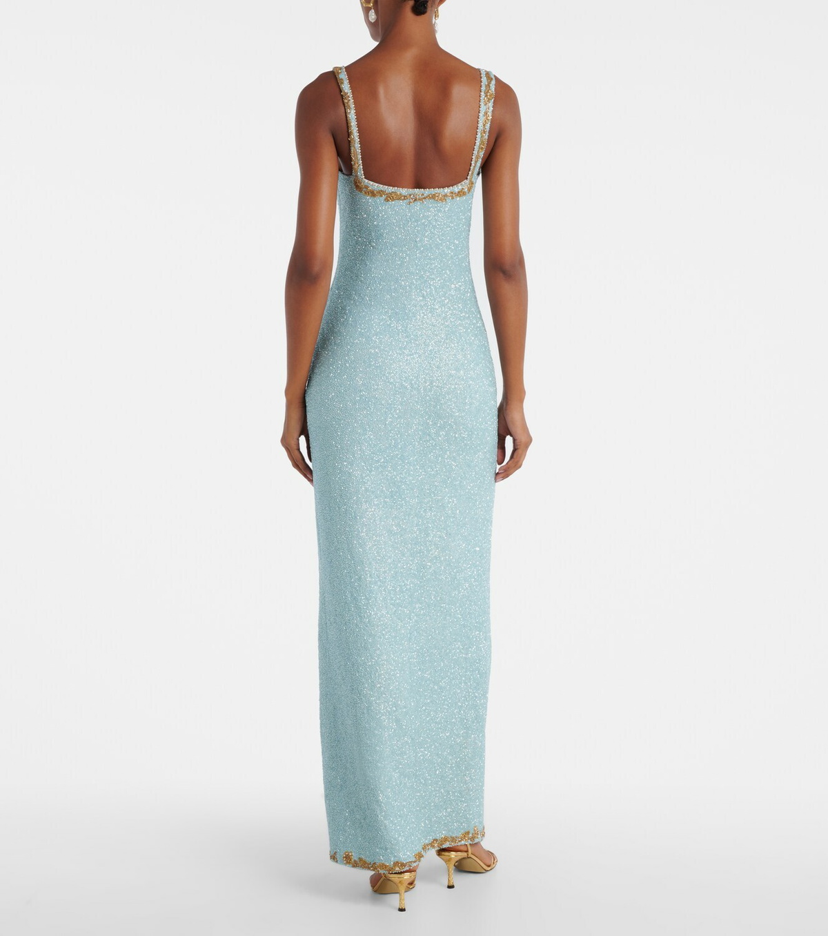 Clio Peppiatt Asterias embellished gown