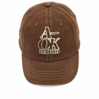 Magic Castles Men's A-OK 6 Panel Cap in Soft Brown 