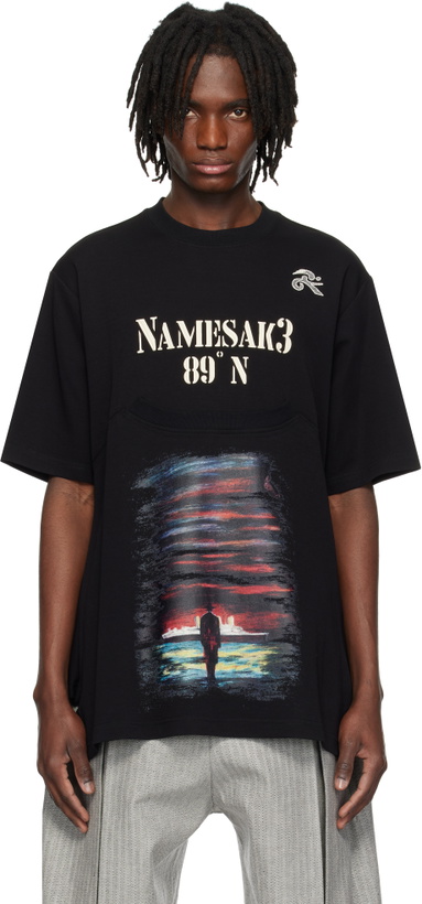Photo: NAMESAKE Black Collins Rowing T-shirt