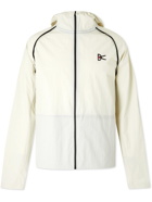 DISTRICT VISION - Max Shell Hooded Jacket - White
