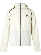 DISTRICT VISION - Max Shell Hooded Jacket - White