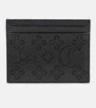 Christian Louboutin - Kios perforated leather card holder