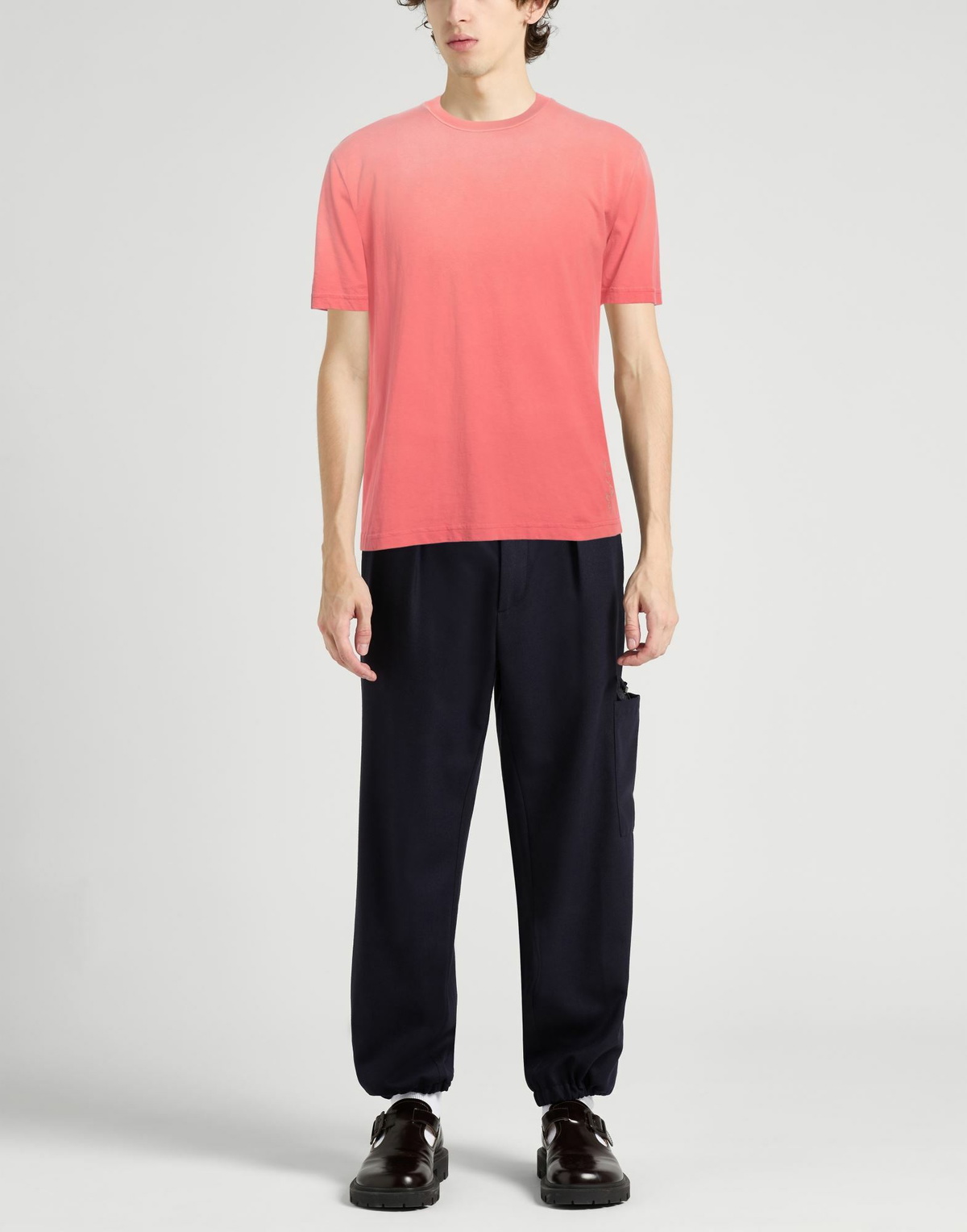 Haikure Mens T-shirt Coral