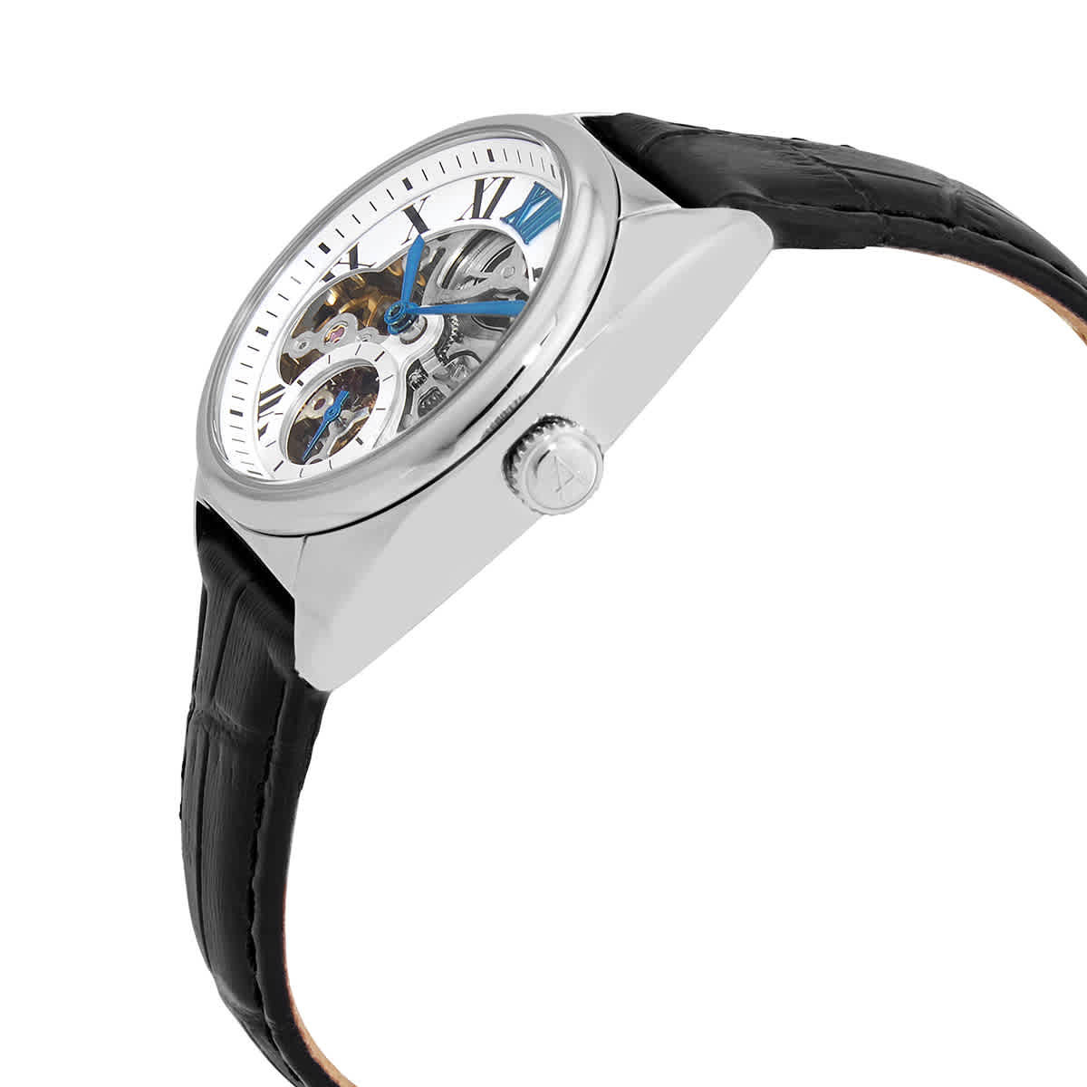 Arbutus 5th Ave Automatic White Skeleton Dial Ladies Watch AR1702SWB