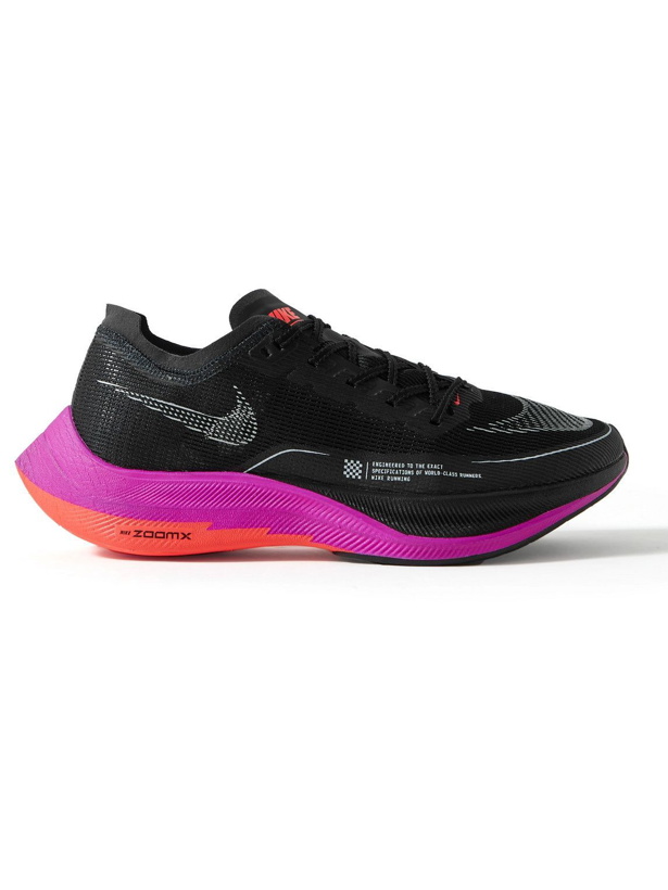 Photo: Nike Running - ZoomX Vaporfly Next% 2 Mesh Running Sneakers - Black