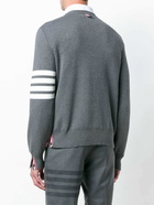 THOM BROWNE - 4-bar Cotton Crewneck Jumper