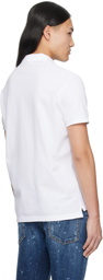 Dsquared2 White Tennis Fit Polo
