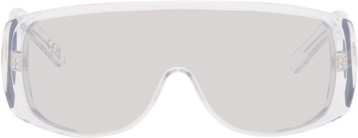 Photo: MM6 Maison Margiela Transparent Mask Sunglasses