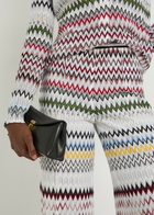 Missoni Chevron Fine-knit Wide-leg Trousers Multicoloured 1