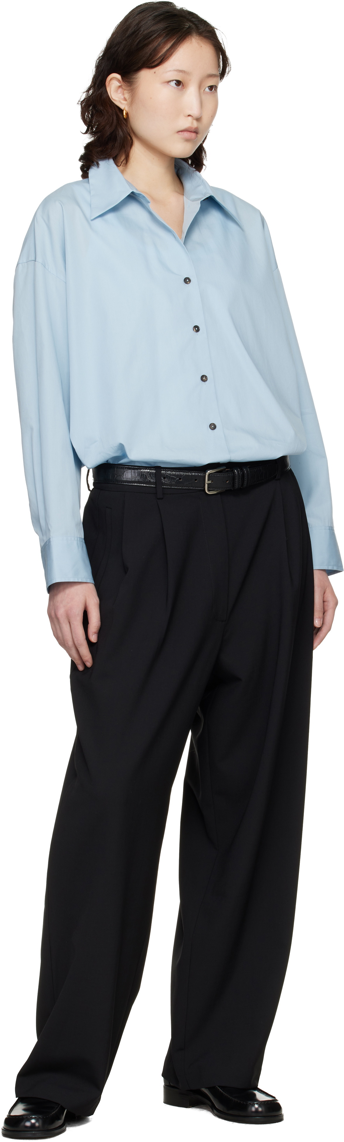 Cordera Black Tailored Masculine Trousers