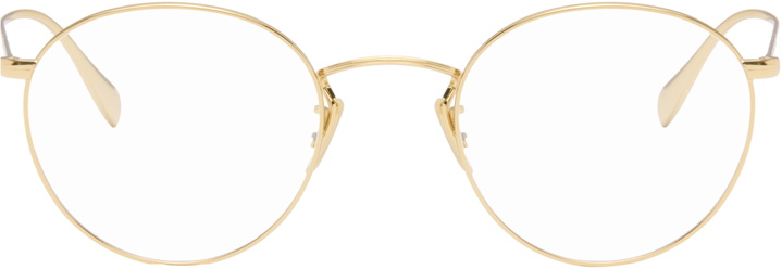 Photo: Oliver Peoples Gold Coleridge Glasses