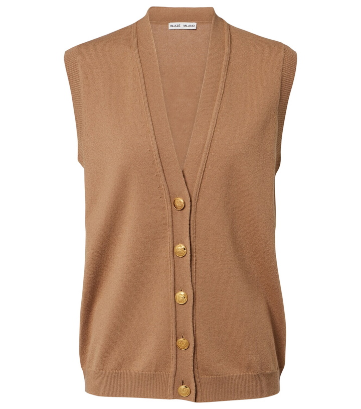 Photo: Blazé Milano Highland wool and cashmere vest