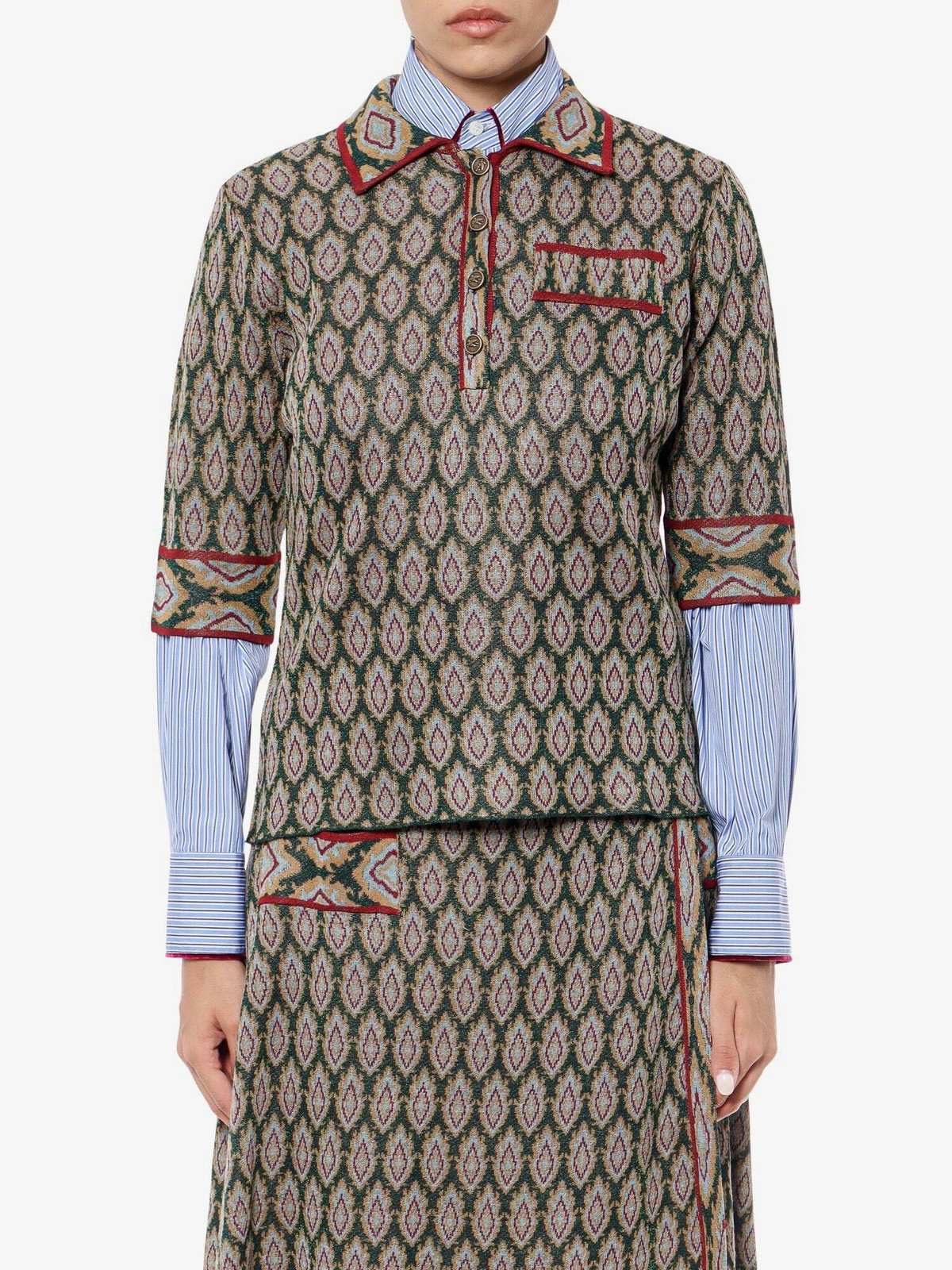 Etro Polo Shirt Multicolor Womens