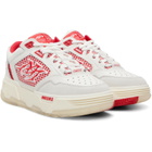 AMIRI White & Red MA-94 Sneakers