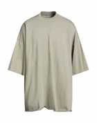 Rick Owens Mens T-shirt in Sage green