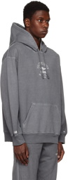 Carhartt Work In Progress Gray New Balance Edition Drawstring Hoodie