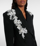 Rebecca Vallance Danna floral-appliqué blazer