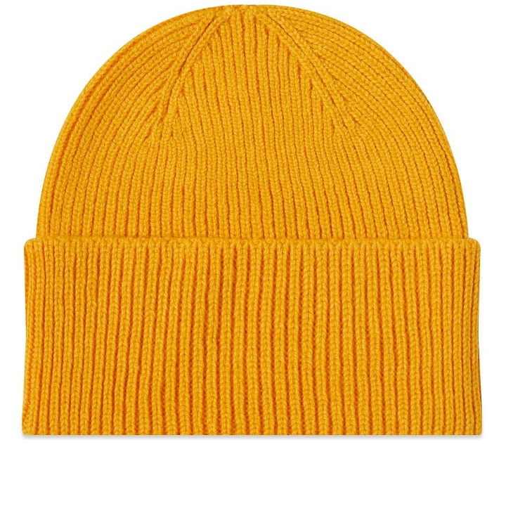 Photo: Colorful Standard Merino Wool Beanie in Burned Yellow