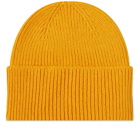 Colorful Standard Merino Wool Beanie in Burned Yellow