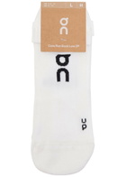 ON Logo Cotton-blend Socks set of two White