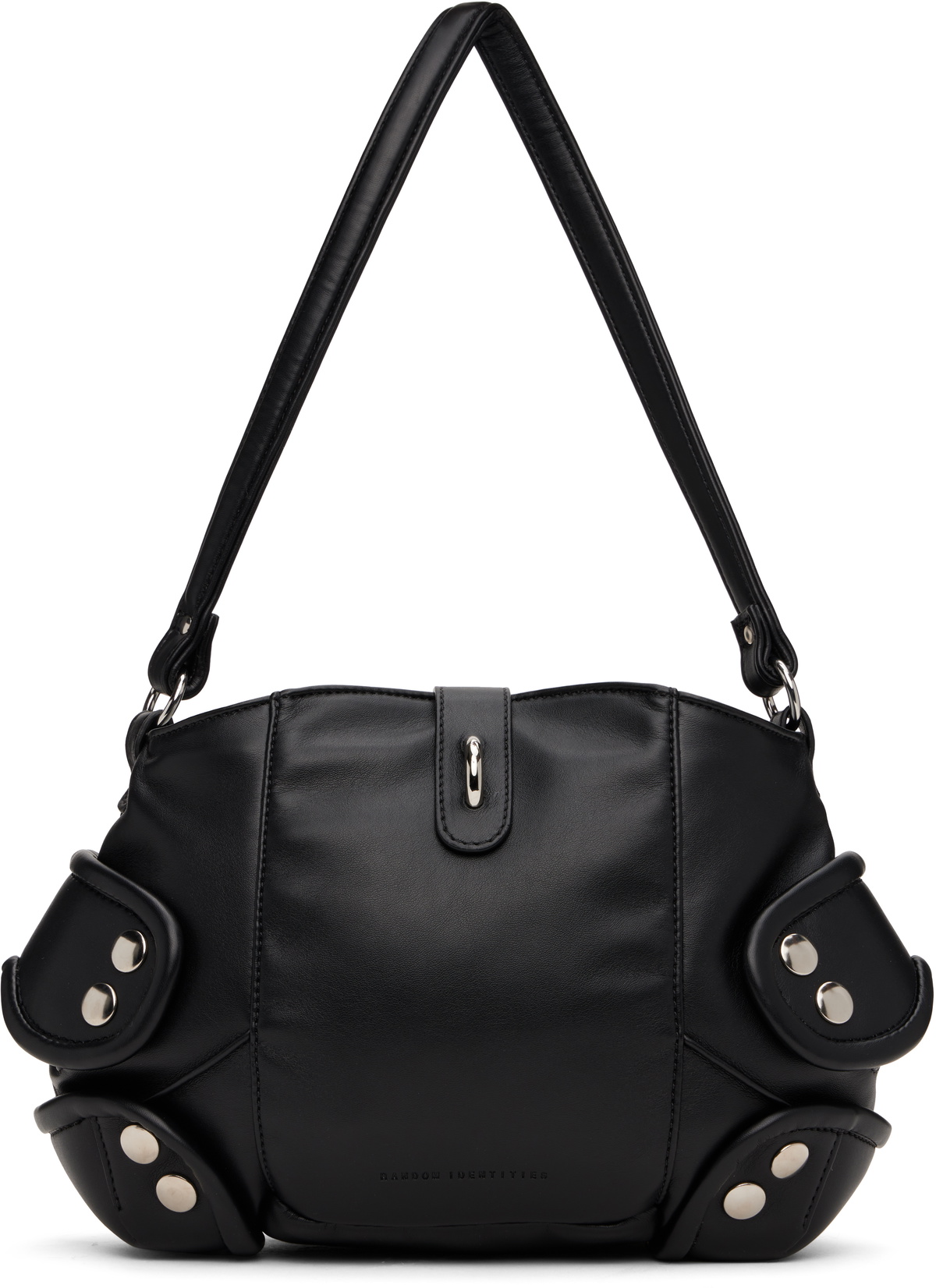 Random Identities Black Shoulder Mask Bag