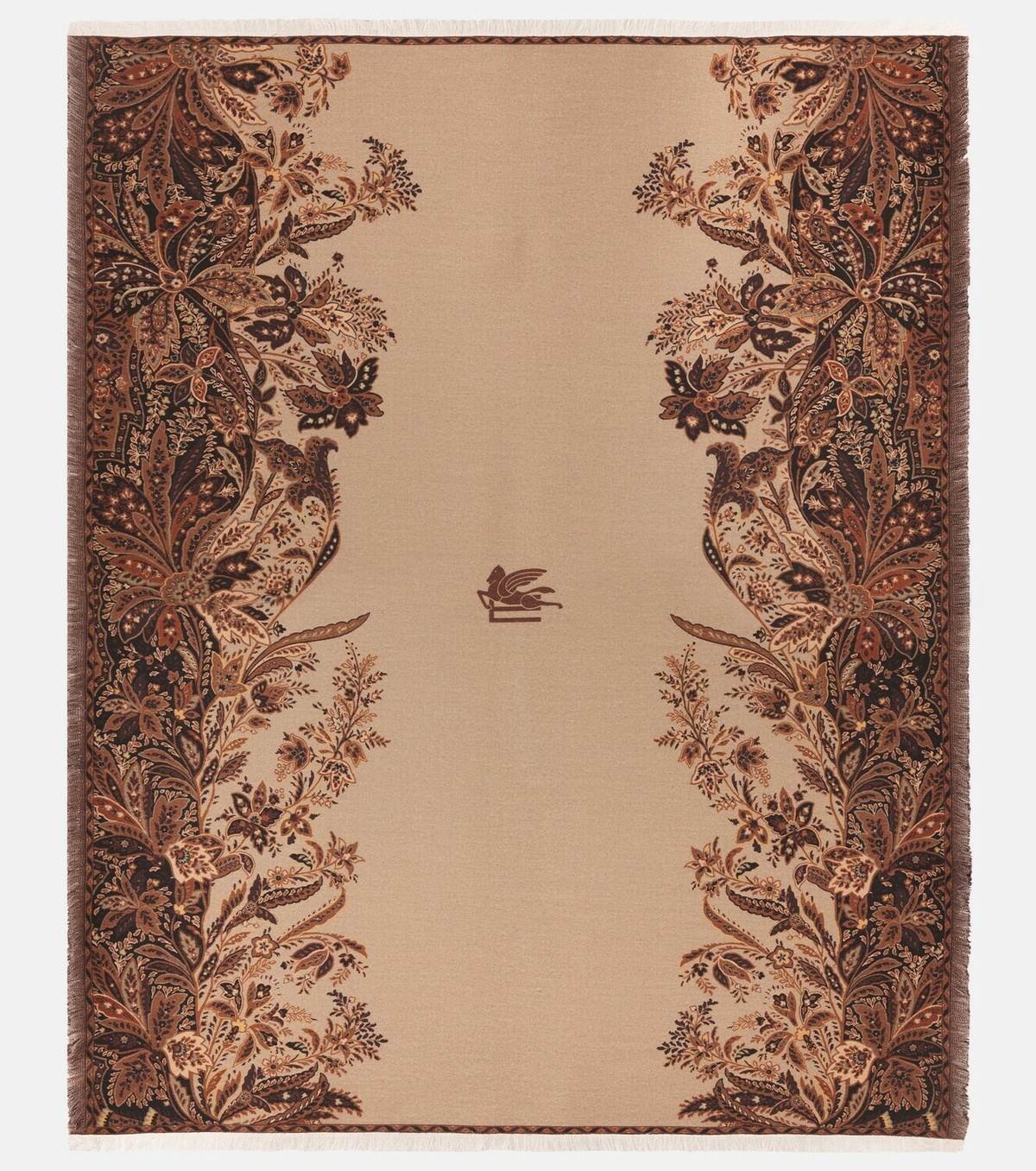 Etro Pegaso wool throw