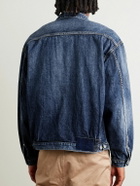 Visvim - Social Sculpture 101 Paint-Splattered Denim Jacket - Blue