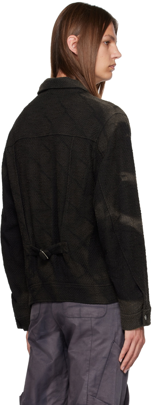 JiyongKim Brown Sun-Bleached Jacket