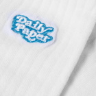 Daily Paper Nock Logo Sock in White